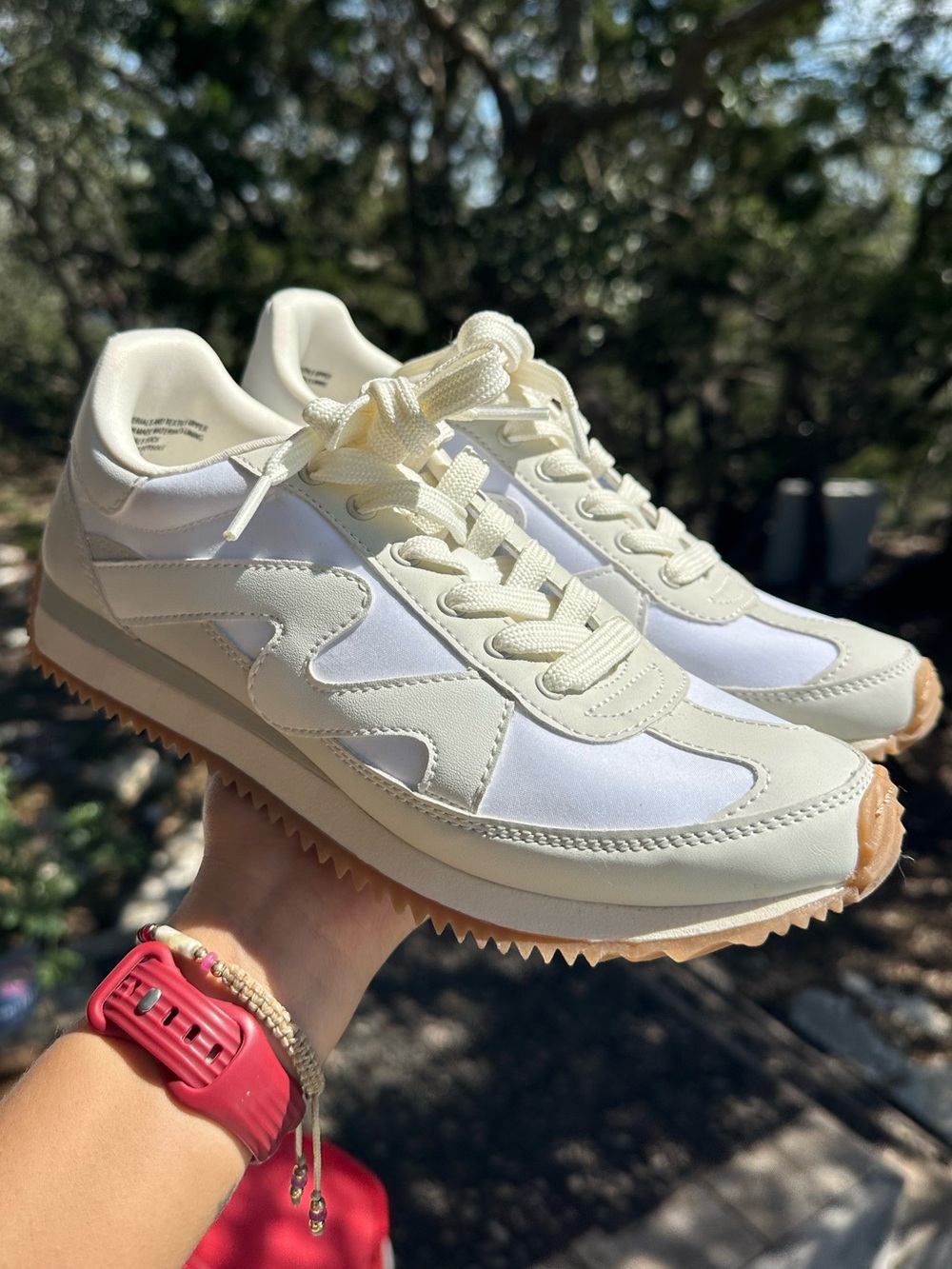 White sneakers 👟